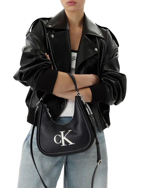 BOLD CK Shoulder bag, with shoulder strap black/white - Women&rsquo;s Bags