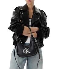 CALVIN KLEIN BOLD CK Shoulder bag, with shoulder strap black/white - Women&rsquo;s Bags - 2