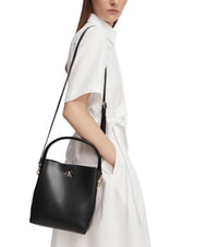 CALVIN KLEIN CK CONVERTIBLE Mini Bucket Bag with Shoulder Strap - Women&rsquo;s Bags