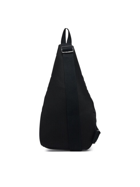 BOLD Recycled fabric bag on black - Over-the-shoulder Bags for Men