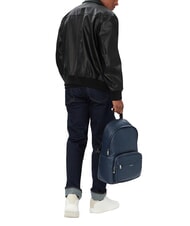 CALVIN KLEIN RAISED Laptop backpack blue nights - Laptop backpacks - 4