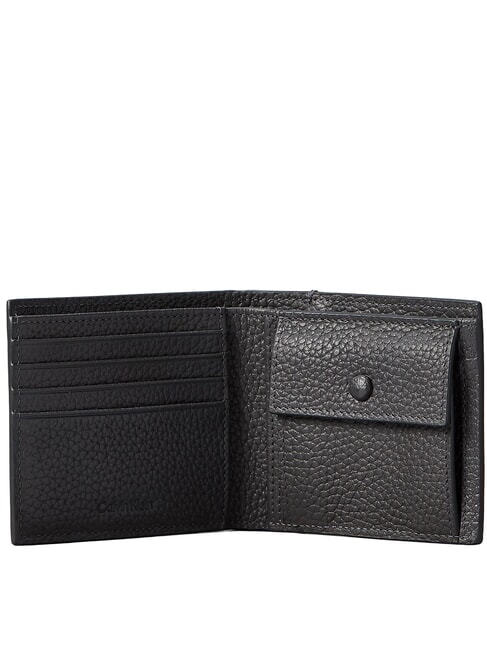 FOIL EMBOSSED Men's Leather Wallet ck charcoal - Men&rsquo;s Wallets