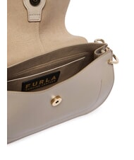 FURLA FLOW M M leather handbag linen - Women&rsquo;s Bags - 5