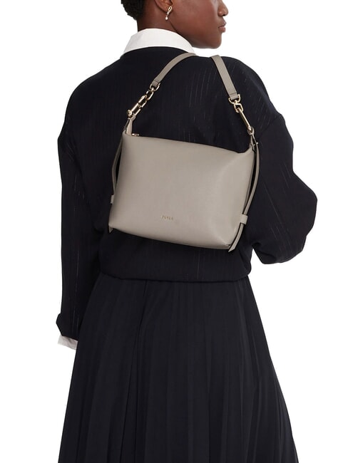 TONIE  Mini shoulder bag, in leather vanilla - Women&rsquo;s Bags