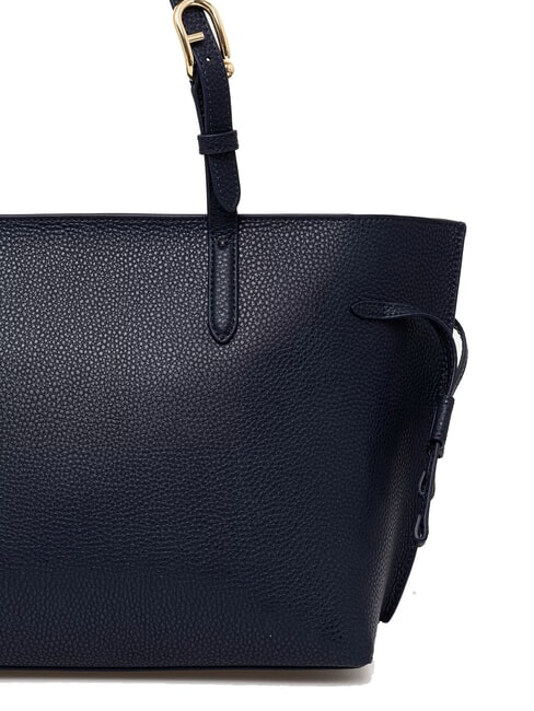 AVA Medium leather shopping bag ink blue+ink blue int. - Women&rsquo;s Bags