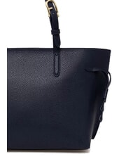 FURLA AVA Medium leather shopping bag ink blue+ink blue int. - Women&rsquo;s Bags - 3