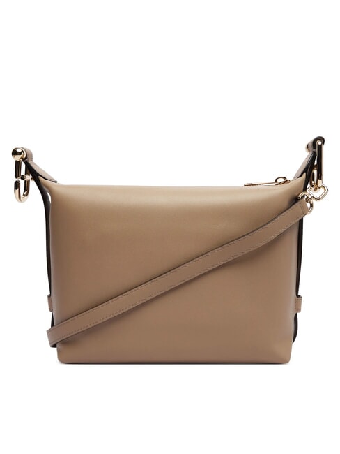 TONIE  Mini shoulder bag, in leather greige - Women&rsquo;s Bags
