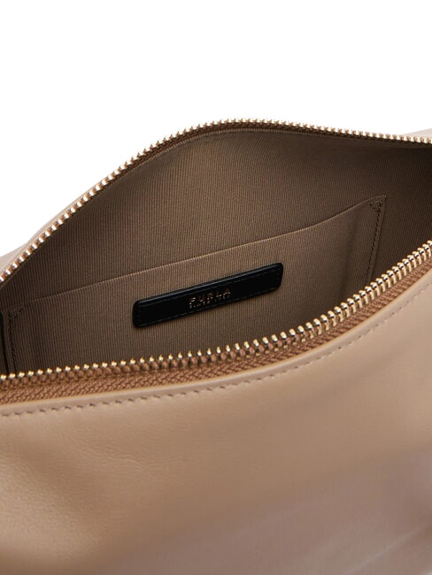 TONIE  Mini shoulder bag, in leather greige - Women&rsquo;s Bags