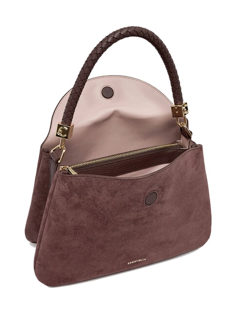 TIGGY SUEDE BIM Shoulder bag, with shoulder strap berry - Women&rsquo;s Bags