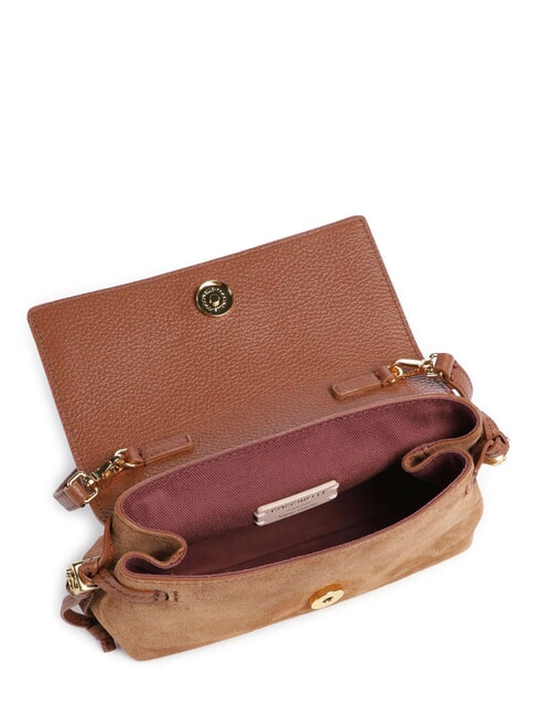 THESS SUEDE BIM Mini shoulder bag cognac - Women&rsquo;s Bags