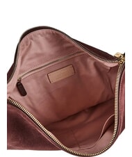 COCCINELLE THESS SUEDE BIM Maxi shoulder bag, in leather berry - Women&rsquo;s Bags - 4