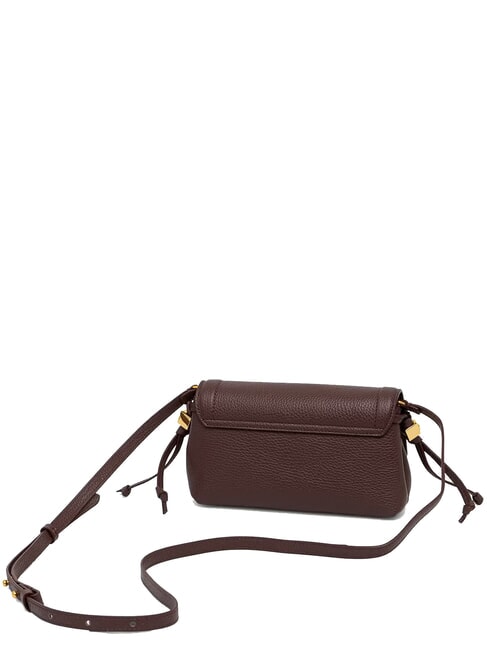THESS Mini shoulder bag, in leather berry - Women&rsquo;s Bags