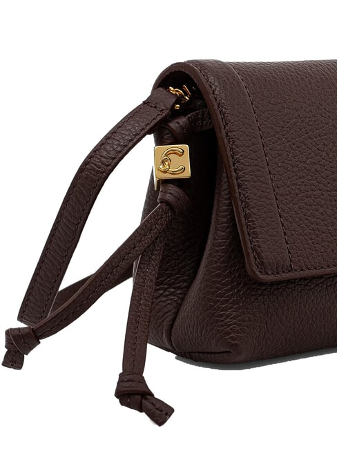 THESS Mini shoulder bag, in leather berry - Women&rsquo;s Bags