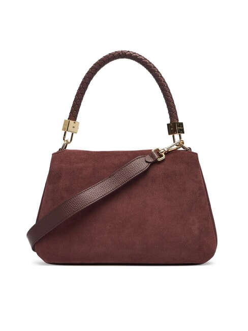 TIGGY SUEDE BIM Handbag, with shoulder strap berry - Women&rsquo;s Bags