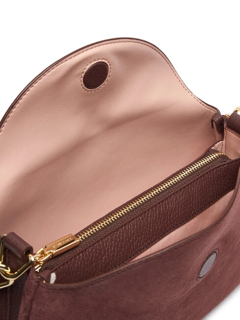 TIGGY SUEDE BIM Handbag, with shoulder strap berry - Women&rsquo;s Bags