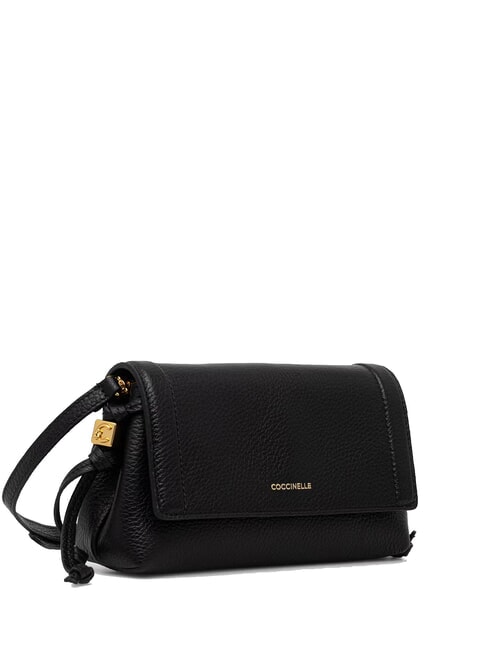 THESS Mini shoulder bag, in leather Black - Women&rsquo;s Bags