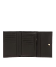 COCCINELLE METALLIC SOFT Hammered leather bifold wallet mud - Women&rsquo;s Wallets - 2