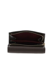 COCCINELLE METALLIC SOFT Hammered leather bifold wallet mud - Women&rsquo;s Wallets - 3