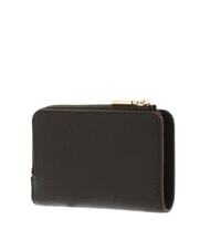 COCCINELLE METALLIC SOFT Small leather wallet mud - Women&rsquo;s Wallets - 3