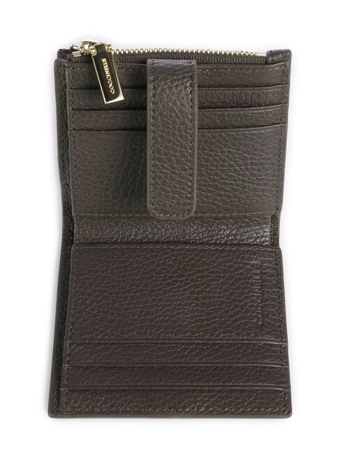 METALLIC SOFT Mini leather wallet mud - Women&rsquo;s Wallets