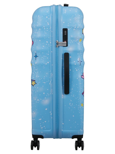 WAVEBREAKER DISNEY  Large Trolley stitch universe - Rigid Trolley Cases