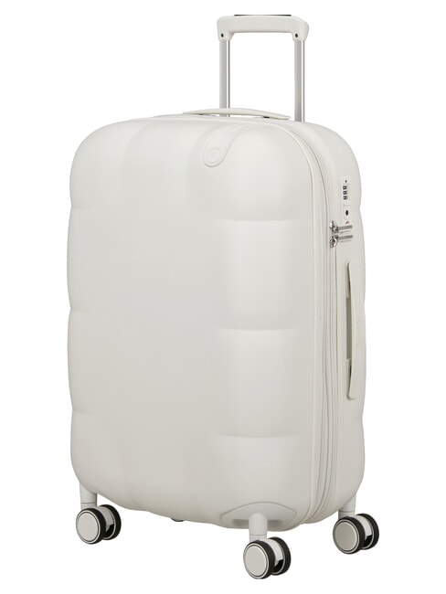 DREAMI Medium trolley, expandable cloud white - Rigid Trolley Cases
