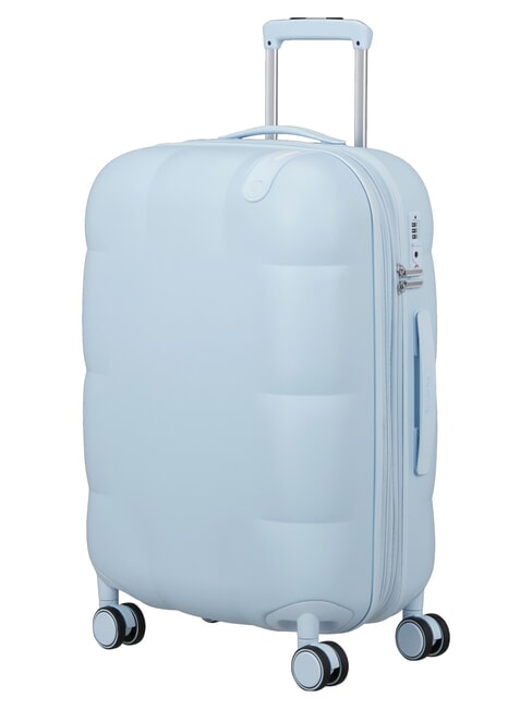 DREAMI Medium trolley, expandable blue dream - Rigid Trolley Cases