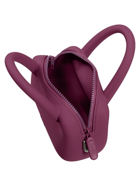 JELLYPOP Mini silicone bag, with shoulder strap iced berry - Travel Accessories
