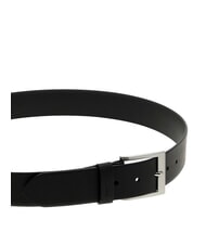 GUESS LOGO Leather belt BLACK - Belts - 2