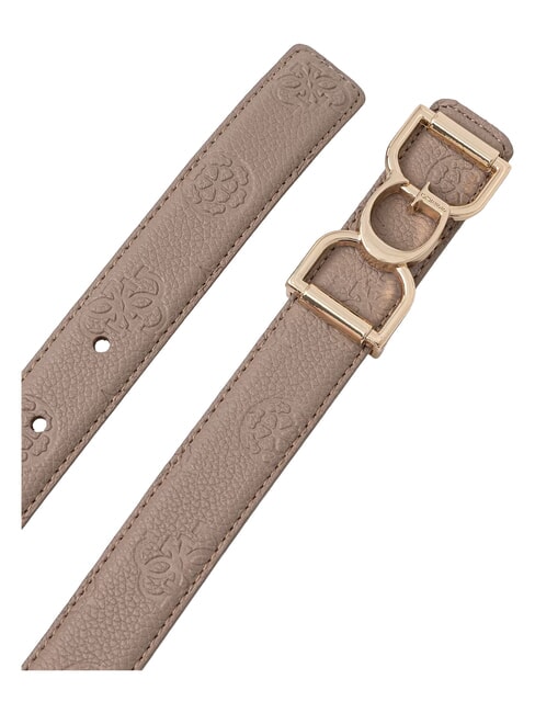 ANISE Belt dark taupe logo - Belts