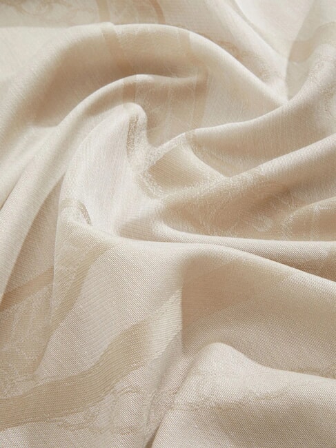 BASIC Printed scarf taupe - Scarves
