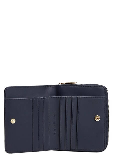 TH ICON Medium wallet, grained space blue - Women&rsquo;s Wallets