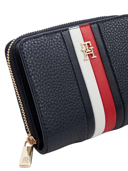 TH ICON Medium wallet, grained space blue - Women&rsquo;s Wallets