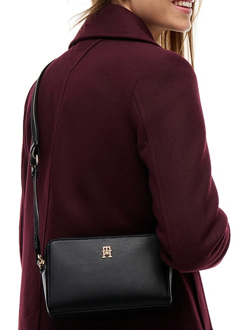 TH JOY Mini bag with shoulder strap and logo black - Women&rsquo;s Bags