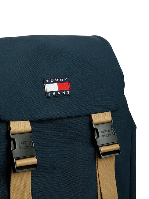 TJM COLORBLOCK Backpack with flap dark night navy - Backpacks & School and Leisure