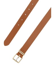 TOMMY HILFIGER TH SQUARE Leather belt - Belts