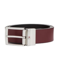 TOMMY HILFIGER ADAN Leather belt black - Belts - 9
