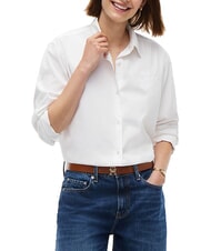 TOMMY HILFIGER TH LOGO Leather belt winter cognac - Belts - 3