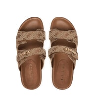 GUESS FAXON2 6.5 cm wedge sandals Beige / Brown - Women&rsquo;s shoes - 4