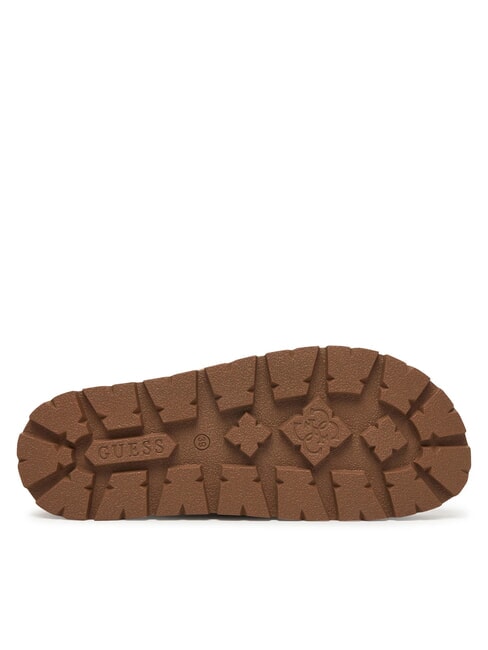 FAXON2 6.5 cm wedge sandals Beige / Brown - Women&rsquo;s shoes