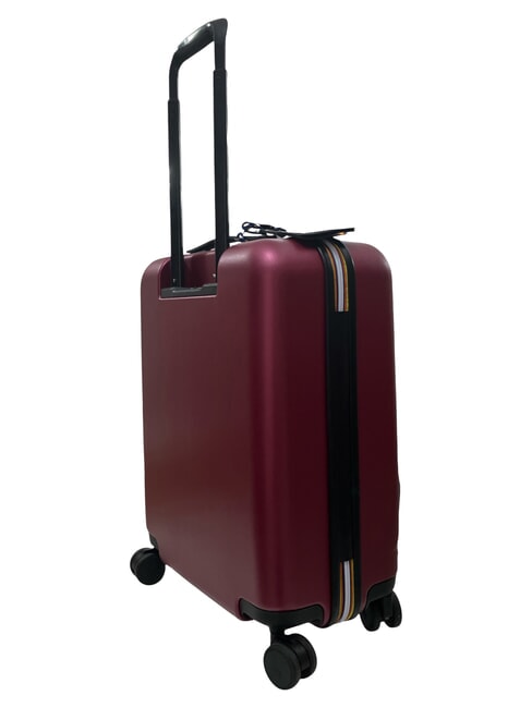 EUDOXIE LOGO Hand luggage trolley, with K-Way monogram red dk - Hand luggage