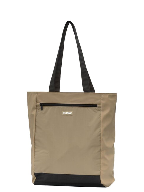 ELLIANT Shopping bag with pocket beige khaki - Women&rsquo;s Bags