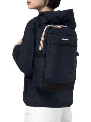 MID LAON Water-repellent nylon backpack blue depth - Backpacks & School and Leisure
