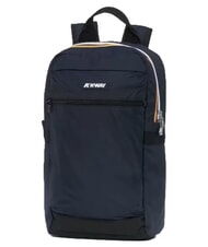 KWAY MID LAON Water-repellent nylon backpack blue depth - Backpacks & School and Leisure - 3
