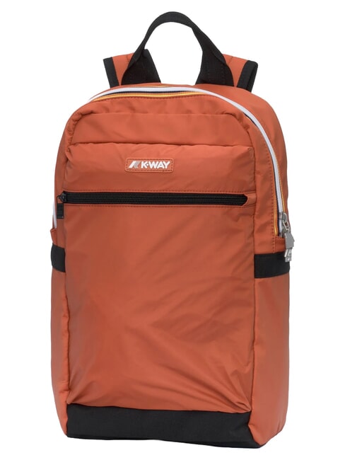 MID LAON Water-repellent nylon backpack orange brownish - Backpacks & School and Leisure