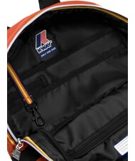 KWAY MID LAON Water-repellent nylon backpack orange brownish - Backpacks & School and Leisure - 4