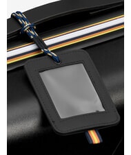 KWAY EUDOXIE LOGO Hand luggage trolley, with K-Way monogram black pure - Hand luggage - 4