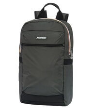 KWAY MID LAON Water-repellent nylon backpack green blackish - Backpacks & School and Leisure - 3