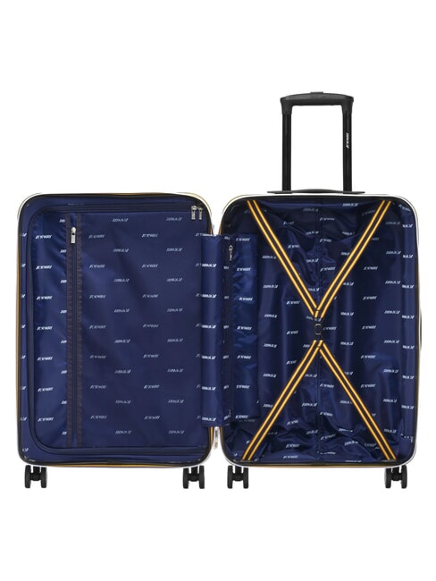 EUDOXIEUR LOGO Medium trolley, with K-Way monogram black pure - Rigid Trolley Cases