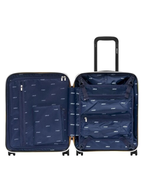 EUDOXIE LOGO Hand luggage trolley, with K-Way monogram red dk - Hand luggage